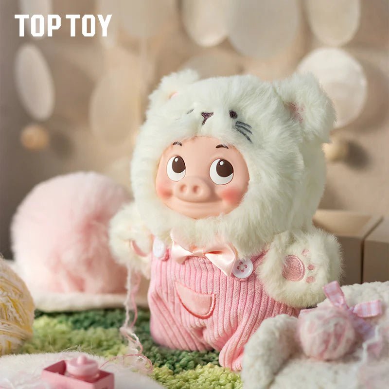 GG - BOND Cat Soft Plush Keychains Gift Blind Box × Top Toy (Wholesale Display of 6 Units) - Mystery Kawaii Co.