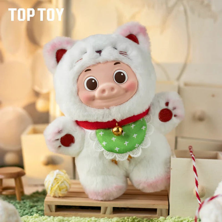 GG - BOND Cat Soft Plush Keychains Gift Blind Box × Top Toy (Wholesale Display of 6 Units) - Mystery Kawaii Co.