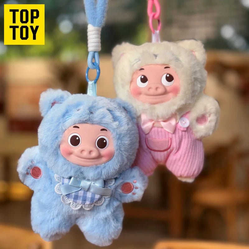 GG - BOND Cat Soft Plush Keychains Gift Blind Box × Top Toy (Wholesale Display of 6 Units) - Mystery Kawaii Co.