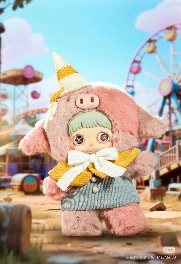MayMei - Forgotten Funfair Series 400% Plush Blind Box (1Pc) - Mystery Kawaii Co.