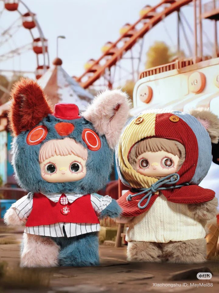 MayMei - Forgotten Funfair Series 400% Plush Blind Box (1Pc) - Mystery Kawaii Co.