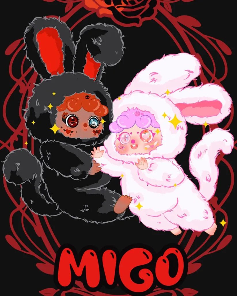 MIGO x Baby Three – 400% “Twin Plush” Lucky Bag (1 PC Sealed) - Mystery Kawaii Co.Blind Box
