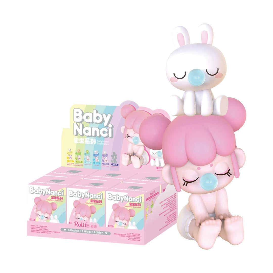 Rolife – Baby Nanci Seatmates Series (6 PCS Sealed Blind Boxes) - Mystery Kawaii Co.Blind Box