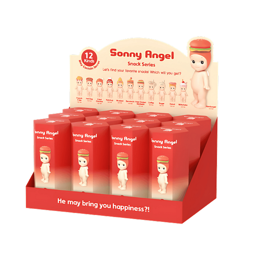 Sonny Angel – Snack Series Blind Box Set (12 PCS Sealed Case) - Mystery Kawaii Co.Blind Box