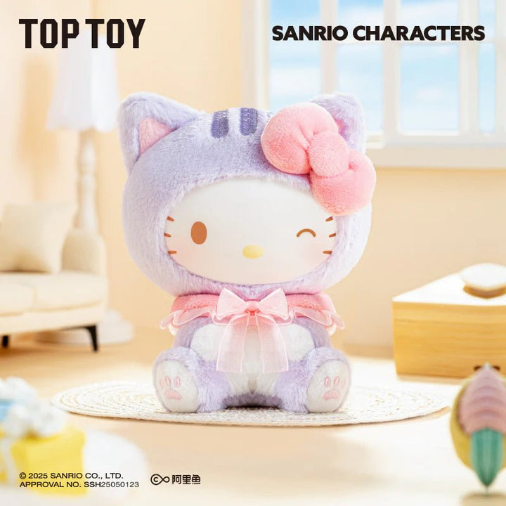 Top Toy – Sanrio Characters “Play with Kittens” Series Plush Blind Box (Wholesale Display of 6) - Mystery Kawaii Co.