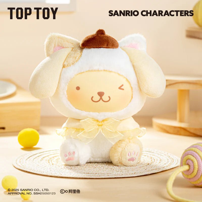 Top Toy – Sanrio Characters “Play with Kittens” Series Plush Blind Box (Wholesale Display of 6) - Mystery Kawaii Co.