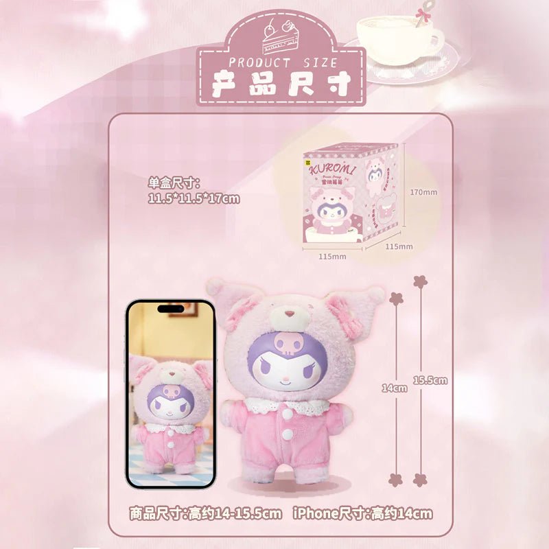 TOP TOY Sanrio – Kuromi Peach Berry Series Blind Box (1pc) - Mystery Kawaii Co.