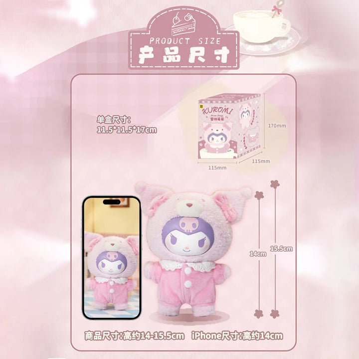 TOP TOY Sanrio – Kuromi Peach Berry Series Blind Box (1pc) - Mystery Kawaii Co.