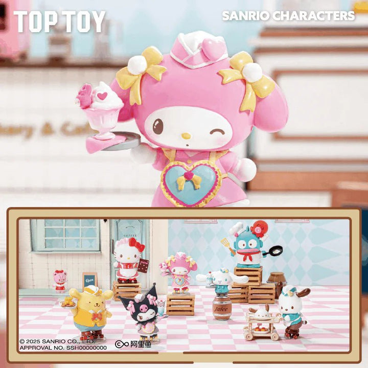 Top Toy – Sanrio “Roller Skating Restaurant” Blind Box Series (Wholesale Display of 6 Units) - Mystery Kawaii Co.