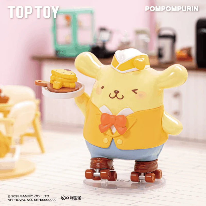 Top Toy – Sanrio “Roller Skating Restaurant” Blind Box Series (Wholesale Display of 6 Units) - Mystery Kawaii Co.