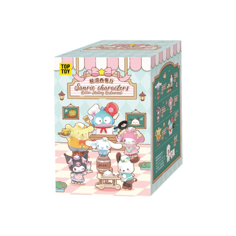 Top Toy – Sanrio “Roller Skating Restaurant” Blind Box Series (Wholesale Display of 6 Units) - Mystery Kawaii Co.