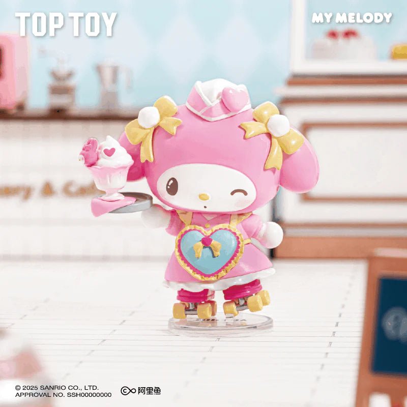 Top Toy – Sanrio “Roller Skating Restaurant” Blind Box Series (Wholesale Display of 6 Units) - Mystery Kawaii Co.