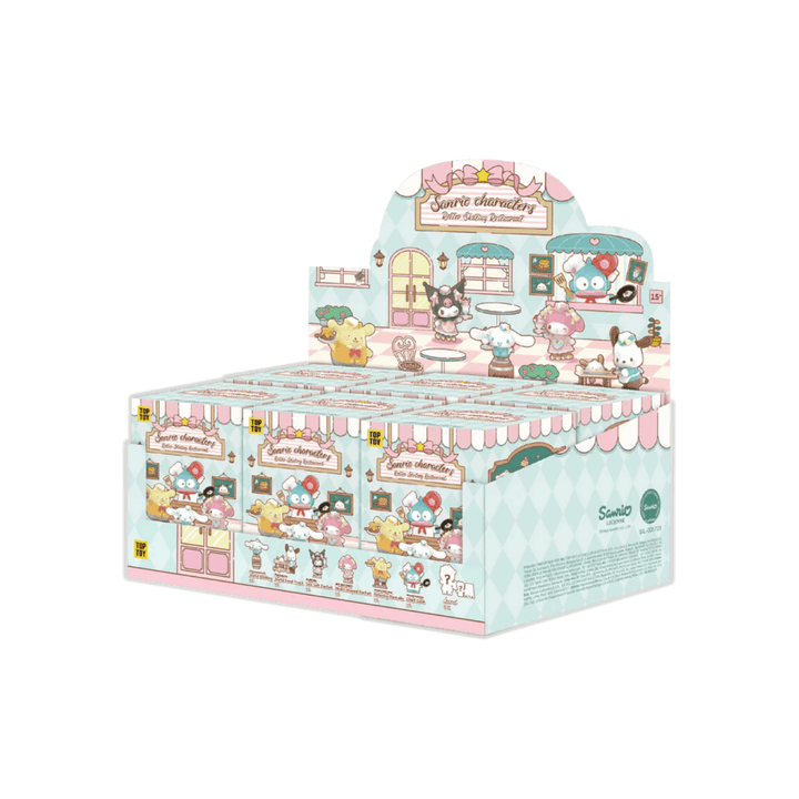 Top Toy – Sanrio “Roller Skating Restaurant” Blind Box Series (Wholesale Display of 6 Units) - Mystery Kawaii Co.