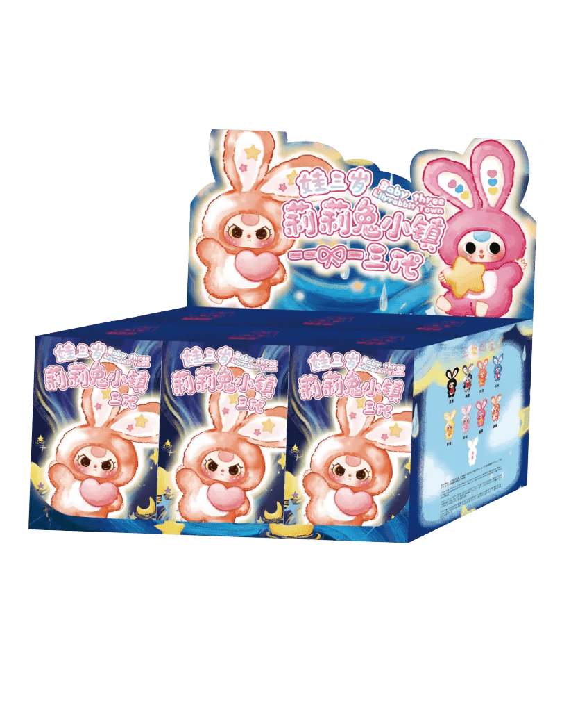 WHOLESALE – Baby Three Lily Rabbit Town V3 Plush Blind Box Set (6 PCS Sealed) - Mystery Kawaii Co.Blind Box