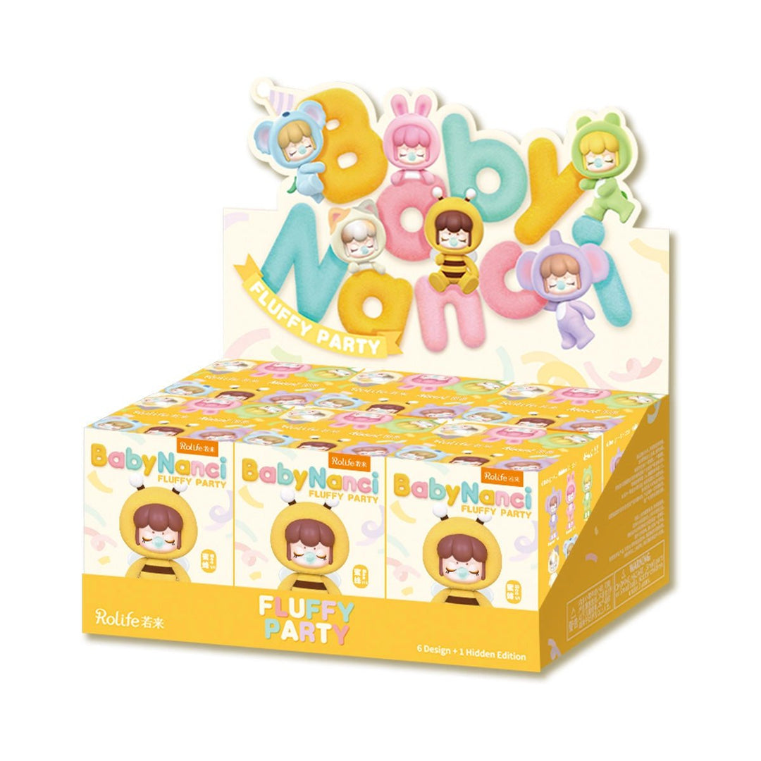 WHOLESALE – Rolife “Baby Nanci Fluffy Party” Blind Box Set (6 PCS Sealed) - Mystery Kawaii Co.Blind Box