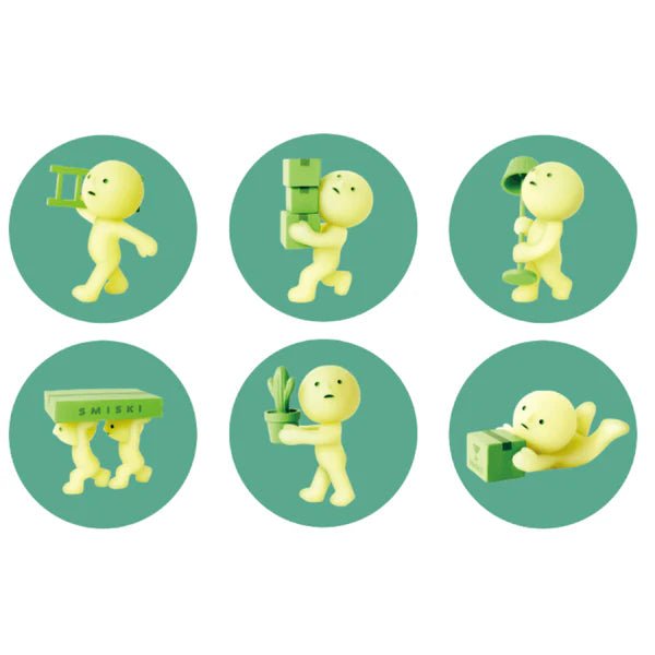 WHOLESALE – Smiski “Moving Series” Blind Box Set (12 PCS Sealed) - Mystery Kawaii Co.Blind Box