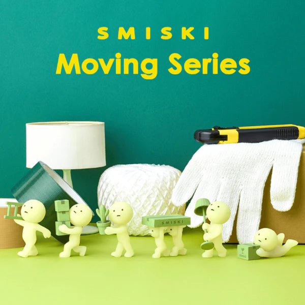 WHOLESALE – Smiski “Moving Series” Blind Box Set (12 PCS Sealed) - Mystery Kawaii Co.Blind Box