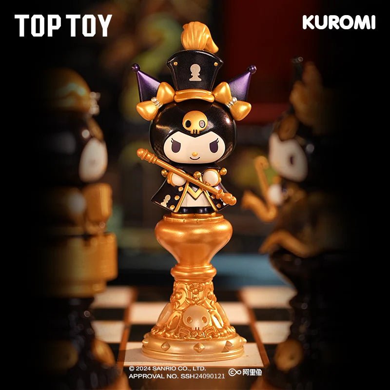 WHOLESALE – TOP TOY Sanrio Kuromi CHESS Series Blind Box Set (6 PCS Sealed) - Mystery Kawaii Co.