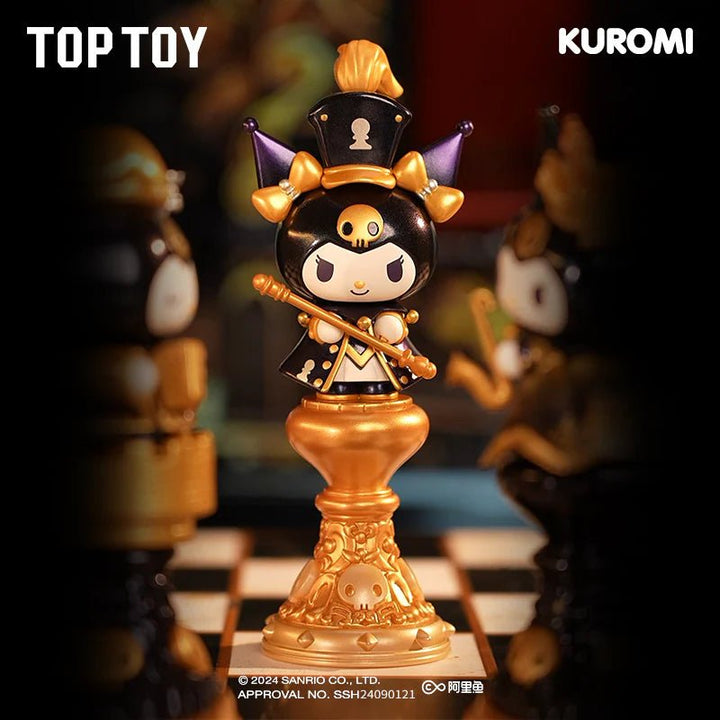 WHOLESALE – TOP TOY Sanrio Kuromi CHESS Series Blind Box Set (6 PCS Sealed) - Mystery Kawaii Co.