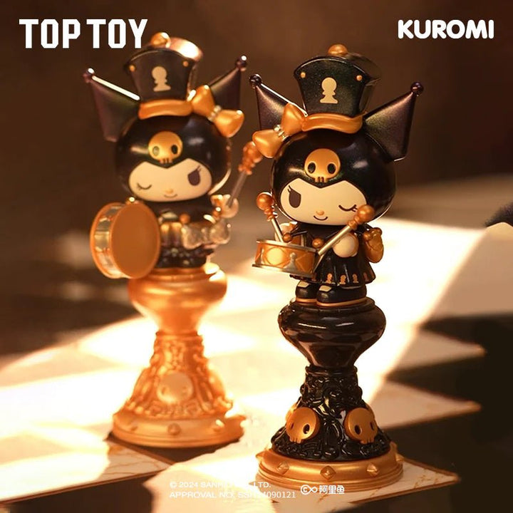 WHOLESALE – TOP TOY Sanrio Kuromi CHESS Series Blind Box Set (6 PCS Sealed) - Mystery Kawaii Co.