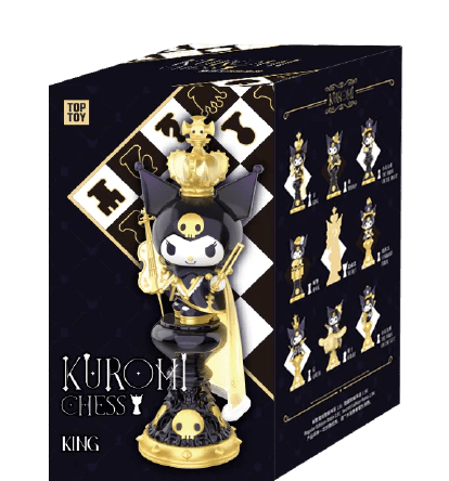 WHOLESALE – TOP TOY Sanrio Kuromi CHESS Series Blind Box Set (6 PCS Sealed) - Mystery Kawaii Co.