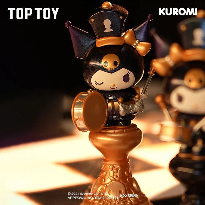 WHOLESALE – TOP TOY Sanrio Kuromi CHESS Series Blind Box Set (6 PCS Sealed) - Mystery Kawaii Co.