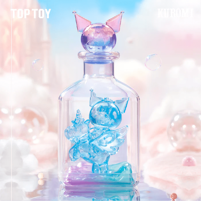 WHOLESALE – TOP TOY Sanrio Kuromi Daydreamer in a Bottle Blind Box Set (8 PCS Sealed) - Mystery Kawaii Co.
