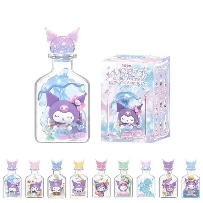 WHOLESALE – TOP TOY Sanrio Kuromi Daydreamer in a Bottle Blind Box Set (8 PCS Sealed) - Mystery Kawaii Co.
