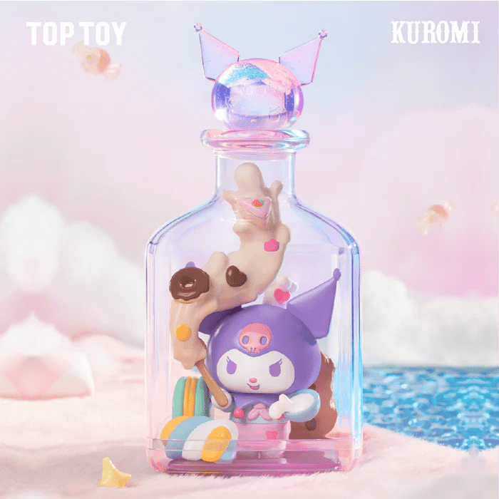 WHOLESALE – TOP TOY Sanrio Kuromi Daydreamer in a Bottle Blind Box Set (8 PCS Sealed) - Mystery Kawaii Co.