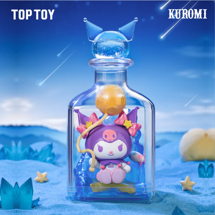 WHOLESALE – TOP TOY Sanrio Kuromi Daydreamer in a Bottle Blind Box Set (8 PCS Sealed) - Mystery Kawaii Co.