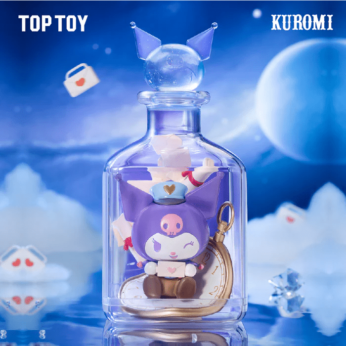 WHOLESALE – TOP TOY Sanrio Kuromi Daydreamer in a Bottle Blind Box Set (8 PCS Sealed) - Mystery Kawaii Co.