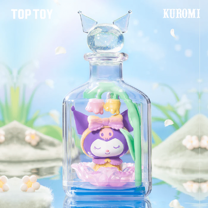WHOLESALE – TOP TOY Sanrio Kuromi Daydreamer in a Bottle Blind Box Set (8 PCS Sealed) - Mystery Kawaii Co.