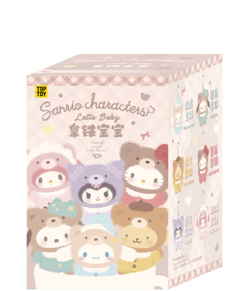 WHOLESALE – TOP TOY Sanrio “Latte Baby” Blind Box Set (6 PCS Sealed) - Mystery Kawaii Co.